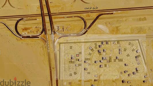قطعة ارض مسلسل ١ شمال مطار اكتوبر