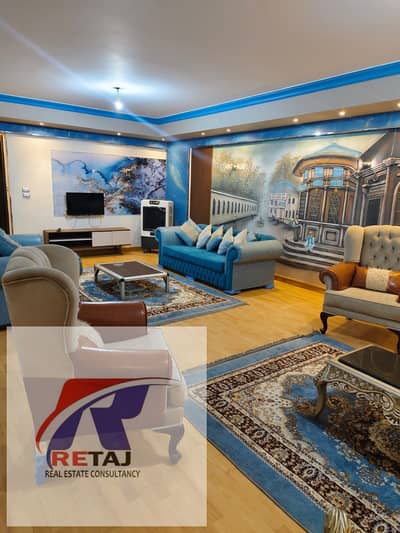 Furnished apartment for rent in Nasr City, near the 6th District