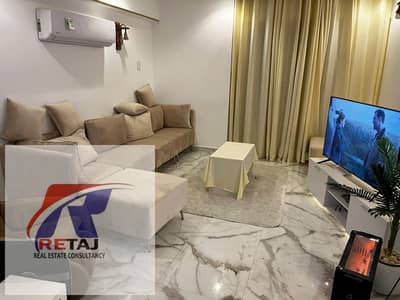 Furnished apartment for rent in Nasr City, in Degla Tower Compound