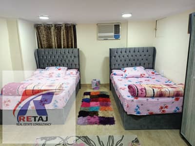 Furnished studio apartment for rent in Nasr City, 6th District, at a bargain price.
