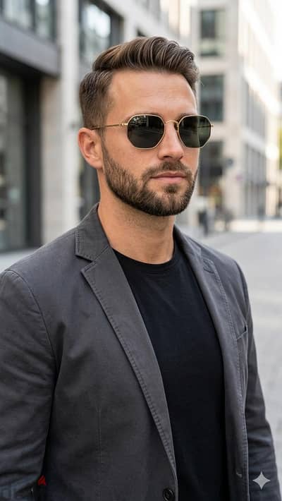 لقطة لعشاق الأصلي! نظارة Ray-Ban Hexagonal إيطالي أصلي 100%