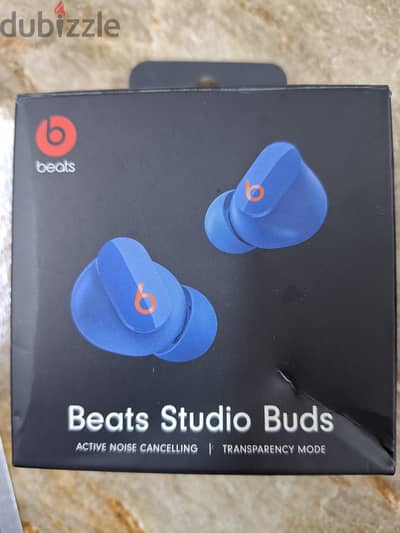 Beats Studio Buds - Ocean Blue - كسر زيرو بالعلبة الأصلية