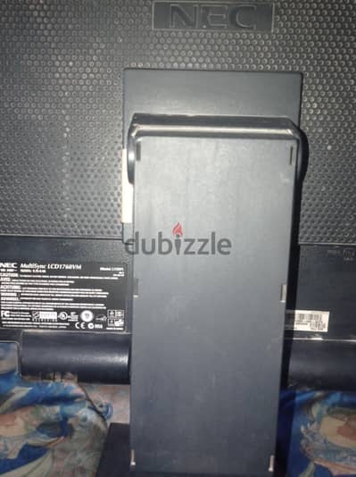 شاشه 17 بوصه  LCD/Nec ظهرها بيتحرك فوق وتحت