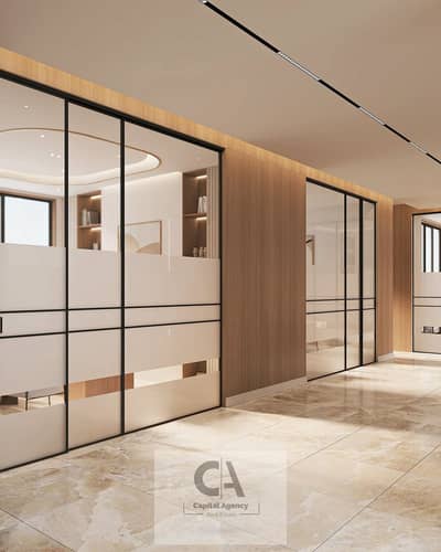 Radiology Center, 311 sqm, fully finished with air conditioning, for rent – ​​inside Park Street Mall – near 5A – Fifth Settlement