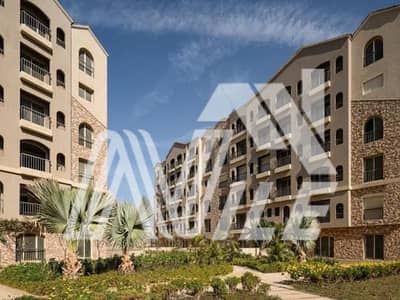 شقة متشطبة بالكامل للبيع جاهزه للسكن فيو لاندسكيب باقل سعر في كمبوند جرين سكوير - Green Square Al Mostakbal City