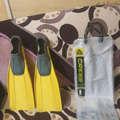 Cressi Clio زعانف صفراء كريسي كليو مقاس 41 - 42