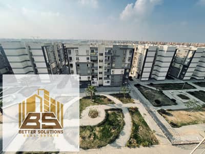 شقة للبيع كمبوند سكن مصر العبور الجديدة- فيو جاردن خالصة مرحلة اولي