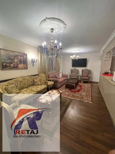 A distinctive apartment for sale in Nasr City, at the end of Abbas El Akkad Street, with a share of the land                                         .