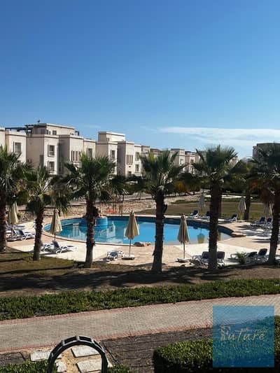 للإيجار شاليه في أمواج سيدي عبدالرحمن غرفتين بحري 3دقايق من البحر فرش فندقي Amwaj North Coast