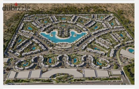 فرصة مميزة للاستثمار والاستمتاع بالساحل الشمالي شاليه للبيع في Q North الساحل الشمالي |  وتشطيب كامل بالفرش والأجهزة
