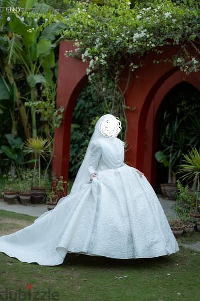 My wife's wedding dress