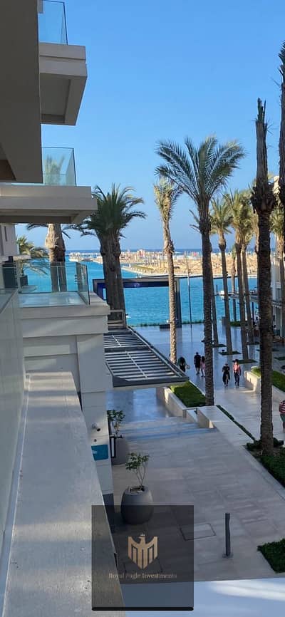 فرصة مميزة في Marassi مارينا ويست | شاليه واسع بإطلالة على اليخوت و المارينا