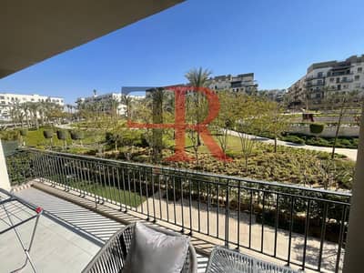 شقة للإيجار مفروشة بالكامل  تطل علي حديقه في كمبوند سوديك إيستاون  القاهرة الجديدة.