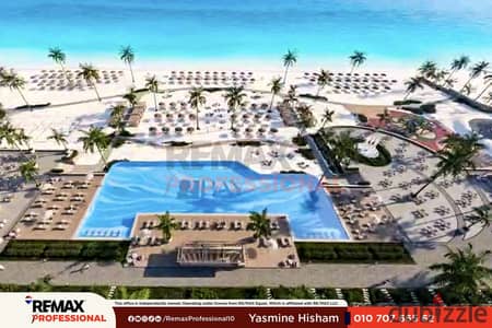 مقدم 10% تسهيلات على 8 سنوات فيو لاند سكيب و حمام سباحة شاليه للبيع فى سيدى عبد الرحمن