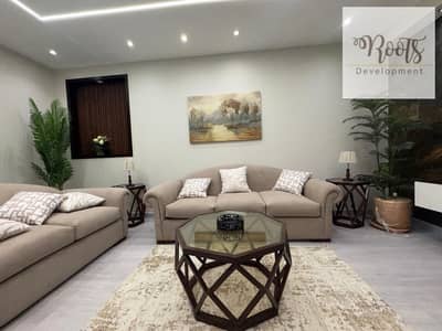 للايجار شقة مفروشة بالتكيفات بموقع مميز في غرب ارابيلا التجمع الخامس  For Rent Apartment furnished With AC/S,in West Arabella, New Cairo