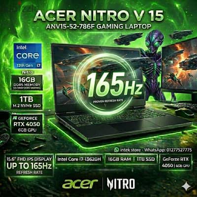 Acer Nitro i7-Rtx 4050 -165Hz