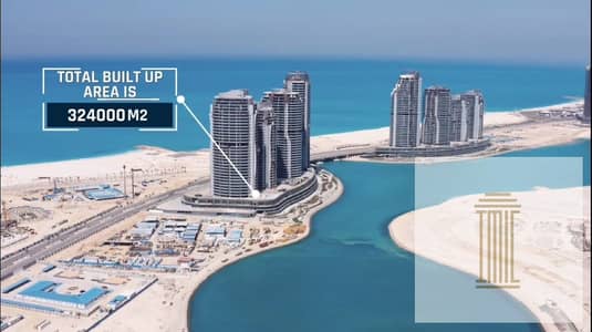 Own a chalet with immediate delivery 158 m in the towers of Alamein directly on the sea with installments