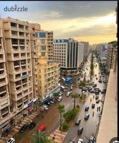 محل للايجار 25م ب سموحه شارع مصطفى كامل الرئيسي