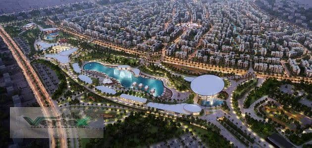 شاليه للبيع في الساوث ميد CH1 على اللاجون وقريب من المارينا