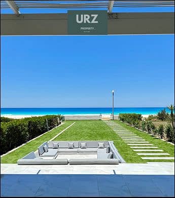 Pay EGP 6M and own a standalone villa with 100% sea view, private pool  luxury finishing kitchen & ACs in Ras El Hekma  near Caesar and Ogami.