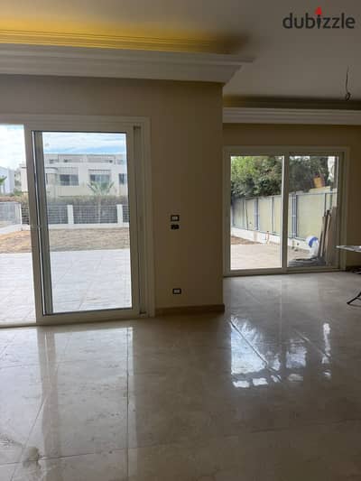 Townhouse for rent - First rental - in Palm Valley Palm Hills compound in 6th of October City - with air conditioning, kitchen and appliances