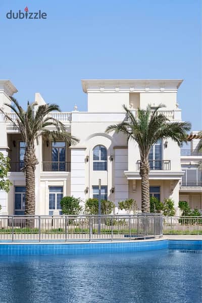 Ready to move Fully Finished Villa for Sale , a Distinctive Landscape View + Prime Location in the Heart of the New Administrative Capital