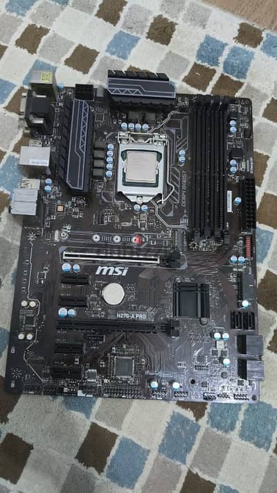 MOTHERBOARD H270 A PRO + I5 6500