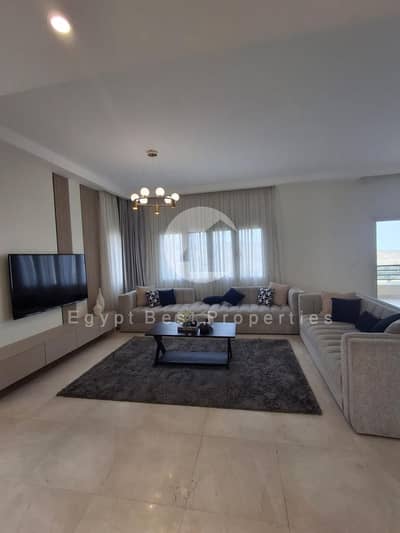 Luxury Villa 6BD with Pool Furnished 1st Row Golf for Sale in Uptown Cairo by Emaar