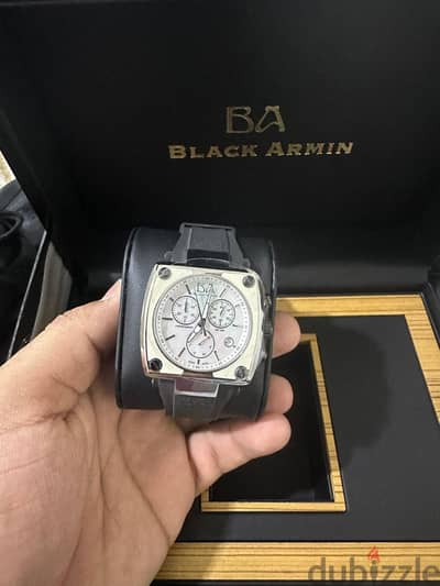 ساعه يد BLACK ARMIN