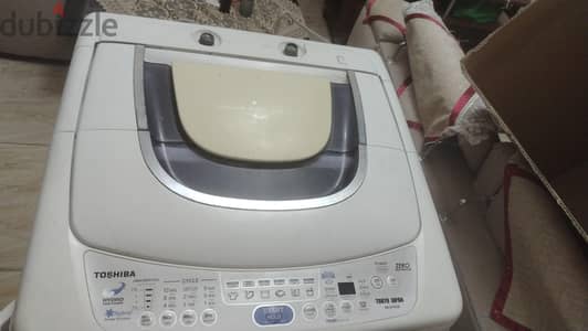 للبيع غساله توشيبا 10 كيلو فوق اتوماتيك