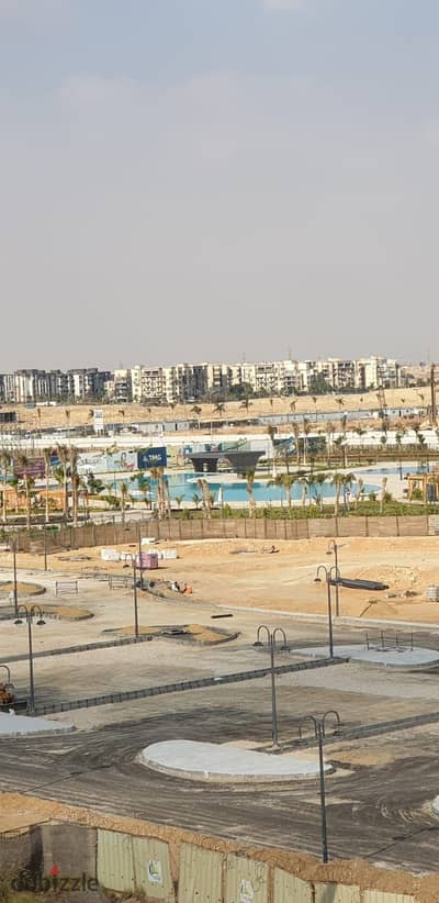 Apartment for sale in Madinaty 89 square meters, two bedrooms, and a bathroom with super luxurious finishing in the distinguished B6 area next to services