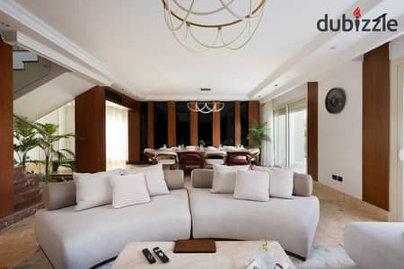 Luxury Living at Its Finest | Fully Furnished Modern Villa with Pool for Rent in CFC (Oriana 3) Luxury Living at Its Finest | Fully Furnished Modern Villa with Pool for Rent in CFC (Oriana 3)