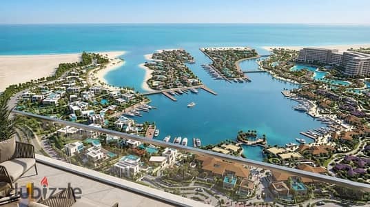شاليه 171م في SouthMED C1 | مارينا وسانتوريني فيو بانوراما ودور رابع