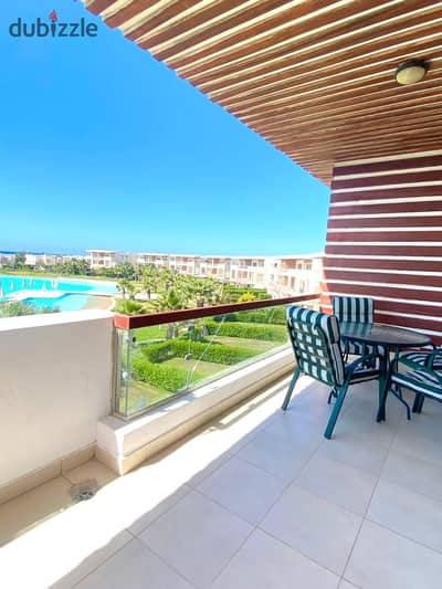 Luxury Pool view Chalet for Rent in Amwaj