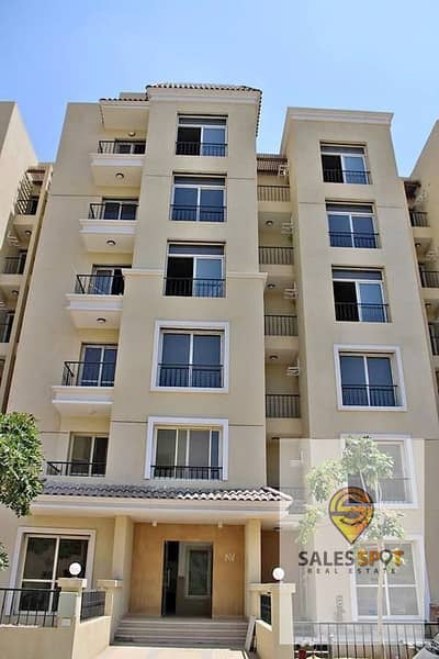 With a down payment of only 136,000 (1.5% interest), a great deal on an apartment for sale in Sarai Compound, directly opposite the entrance to Fifth