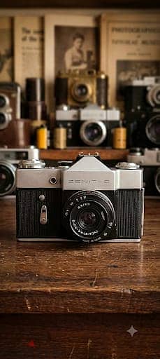 كاميرا زينيت فيلمية كلاسيكية - Zenit B Vintage Film Camera