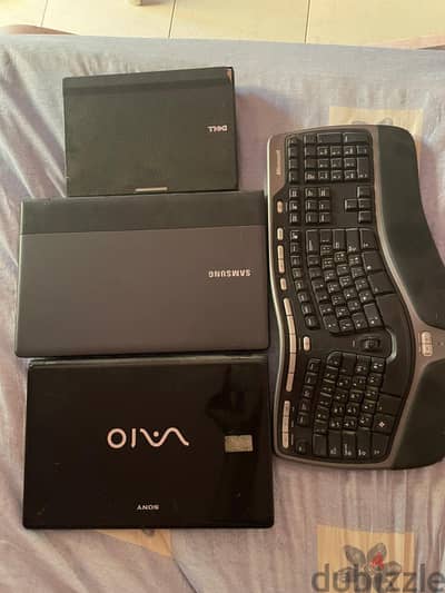 3 laptops Sony vaio PCG-6411L + Samsung NP300-E5Z + Dell Latitude 2120