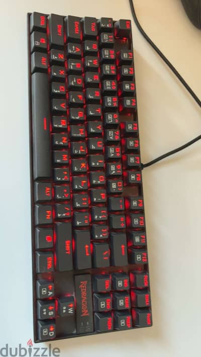 Redragon k552 80%  mechanical gaming keyboard blue switches