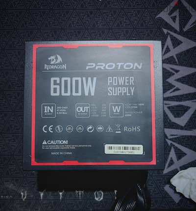 power supply redragon 600W