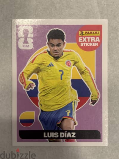 Luis Diaz fwc 2026 panini extra