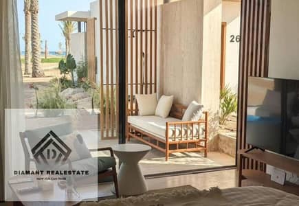 Chalet in heart of North Coast at  Special price and with installments Over 10 years, next to El Alamein and yacht marina, and Steps from Zahran Mall.
