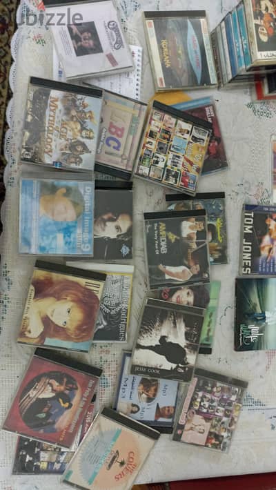 CD collection مجموعة اسطوانات اجنبي و عربي