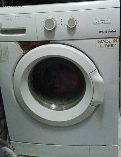 غساله فول اتوماتيك وايت بوينت تركي 12 برنامج 6 كيلو
