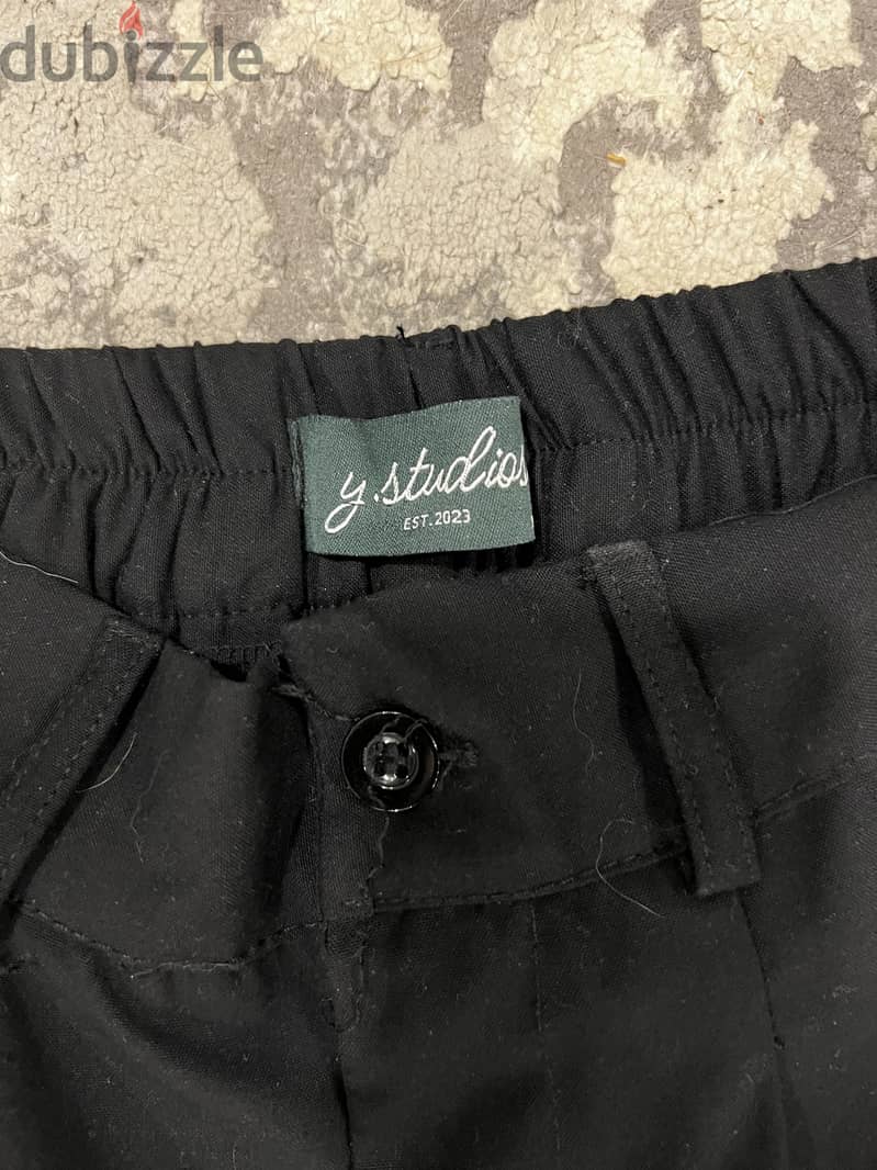 Y STUDIOS TAILORED PANTS 1