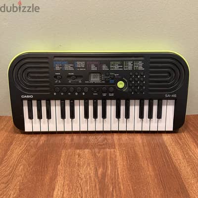 Keyboard Casio SA-46 - perfect for beginners - suitable for all ages