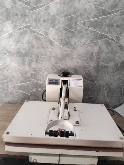 مكبس حراري  طابعه سبلميشن مستعمل  40×60 بحاله جيده جدا