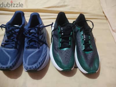 عدد ٢ كوتشي ميرور. Under armour & New Balance