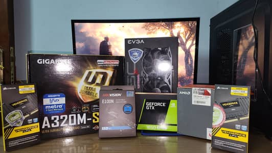 Gaming PC | 2400G | 16GB | GTX 1650 Super | 256 M. 2 SSD
