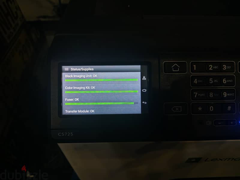 lexmark cs725 2