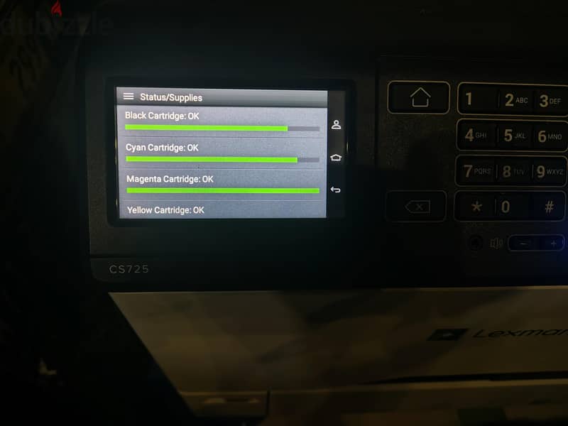 lexmark cs725 3
